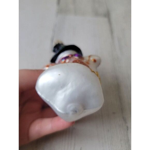 OWC fit to be tied 2002 ghost Halloween blown glass ornament - Picture 6 of 7